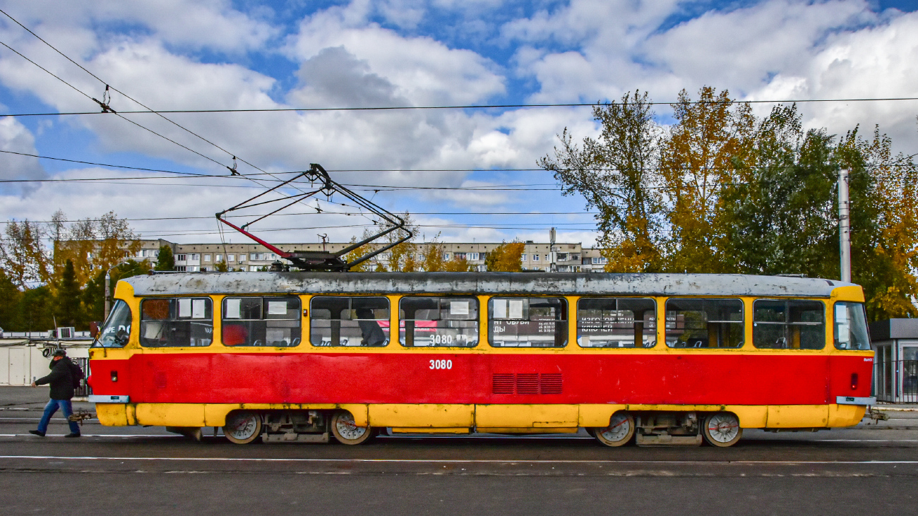 Барнаул, Tatra T3SU № 3080