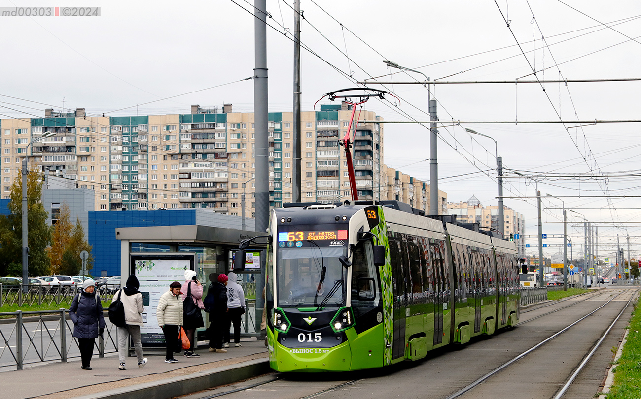 Санкт-Петербург, Stadler B85600M № 015