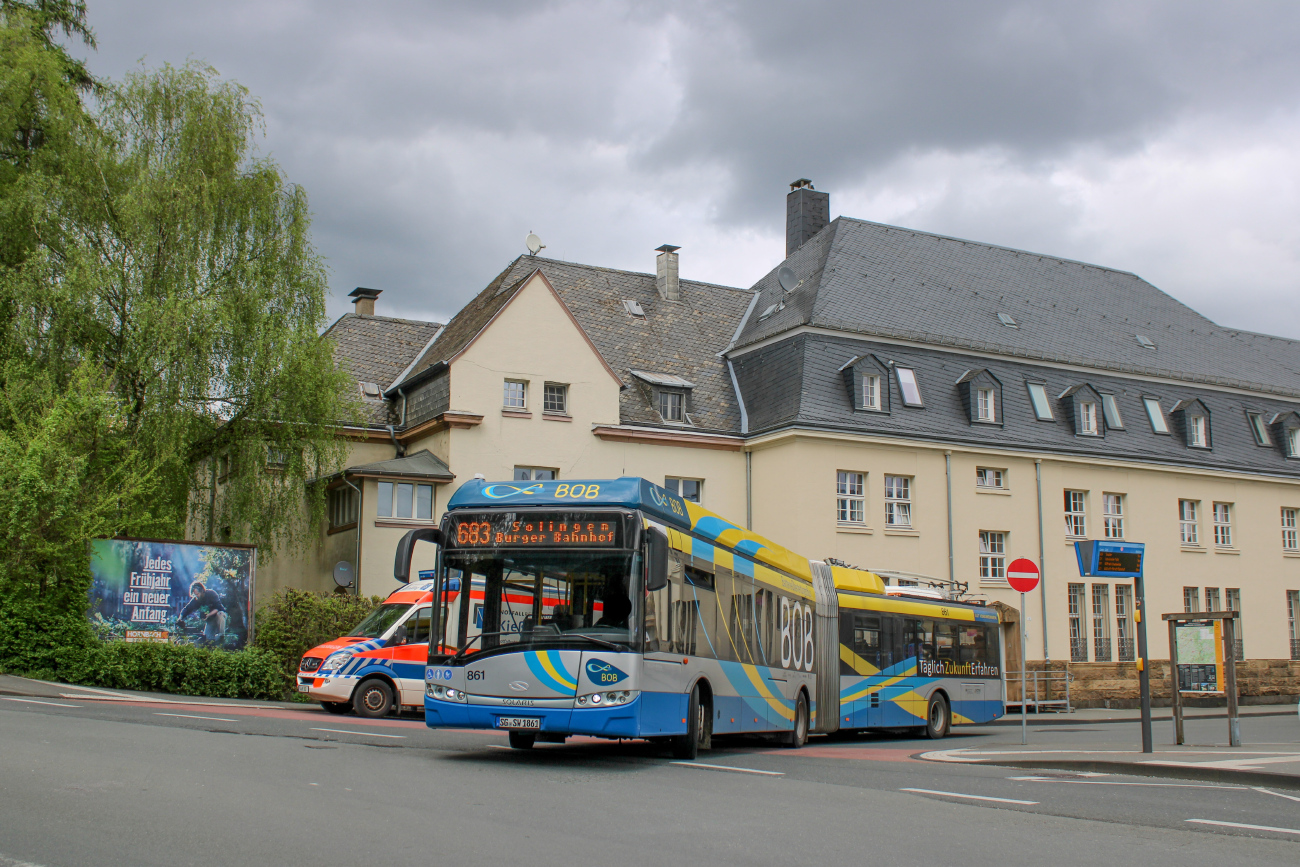 Золинген, Solaris Trollino III 18,75 Kiepe № 861