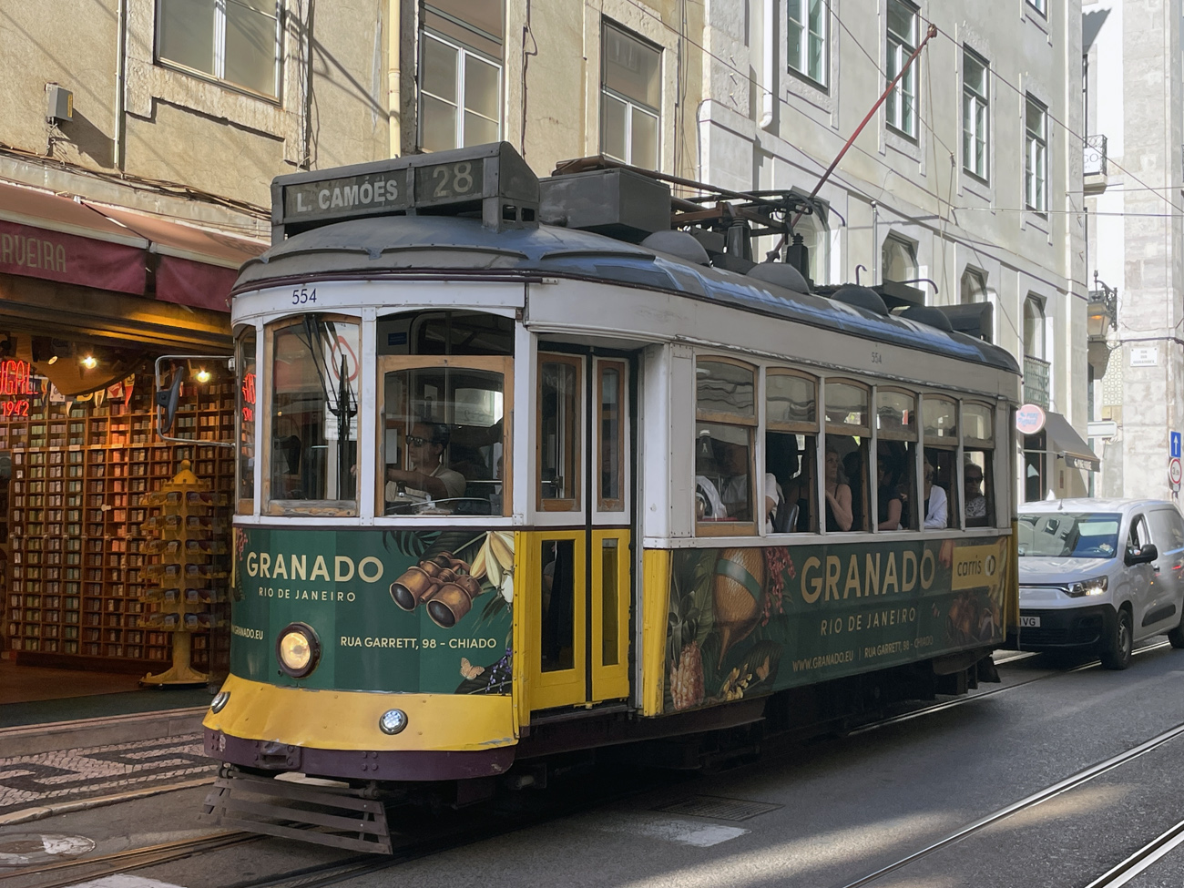 Лиссабонская агломерация, Carris 2-axle motorcar (Remodelado) № 554