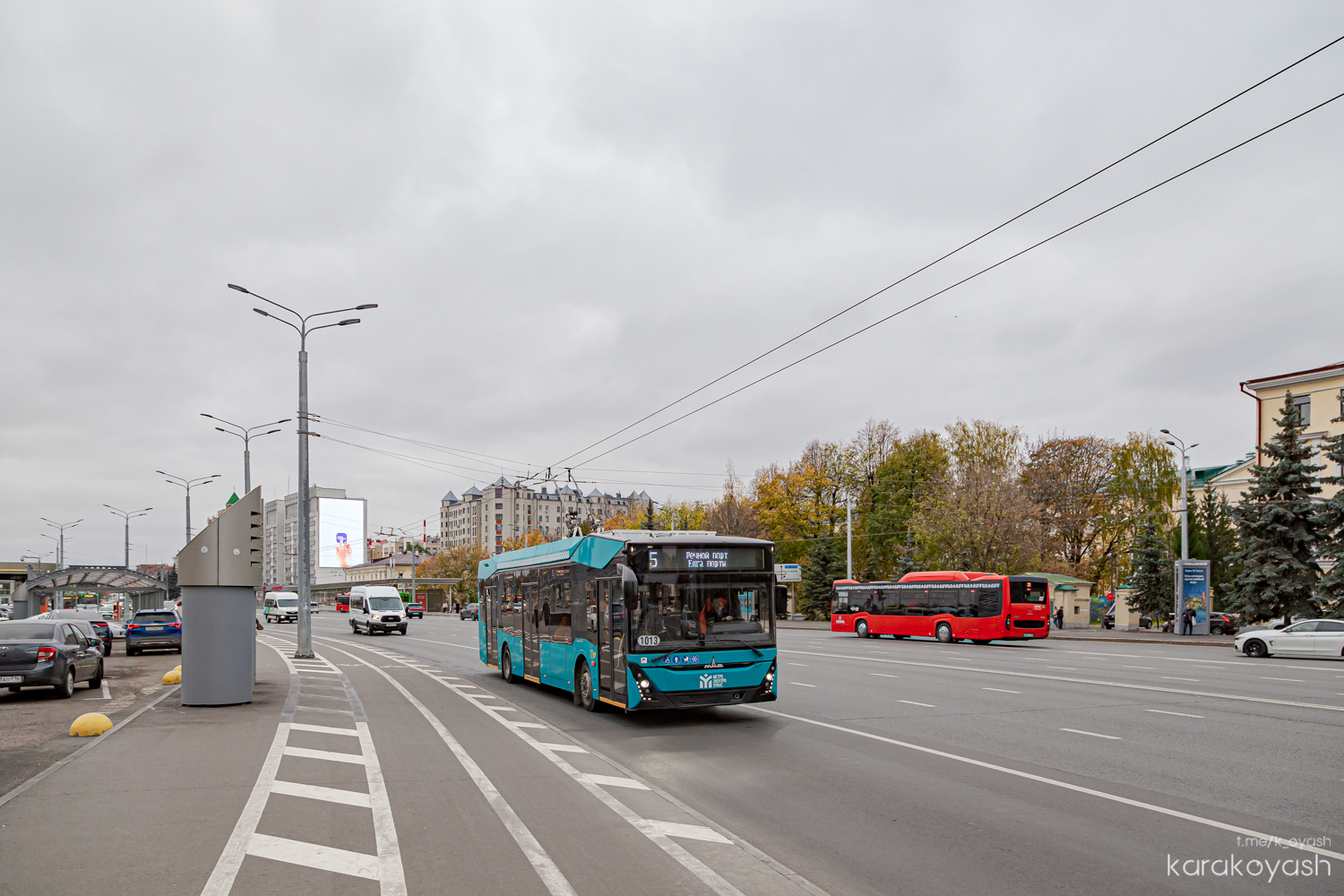 Казань, МАЗ-303Т22 № 1013