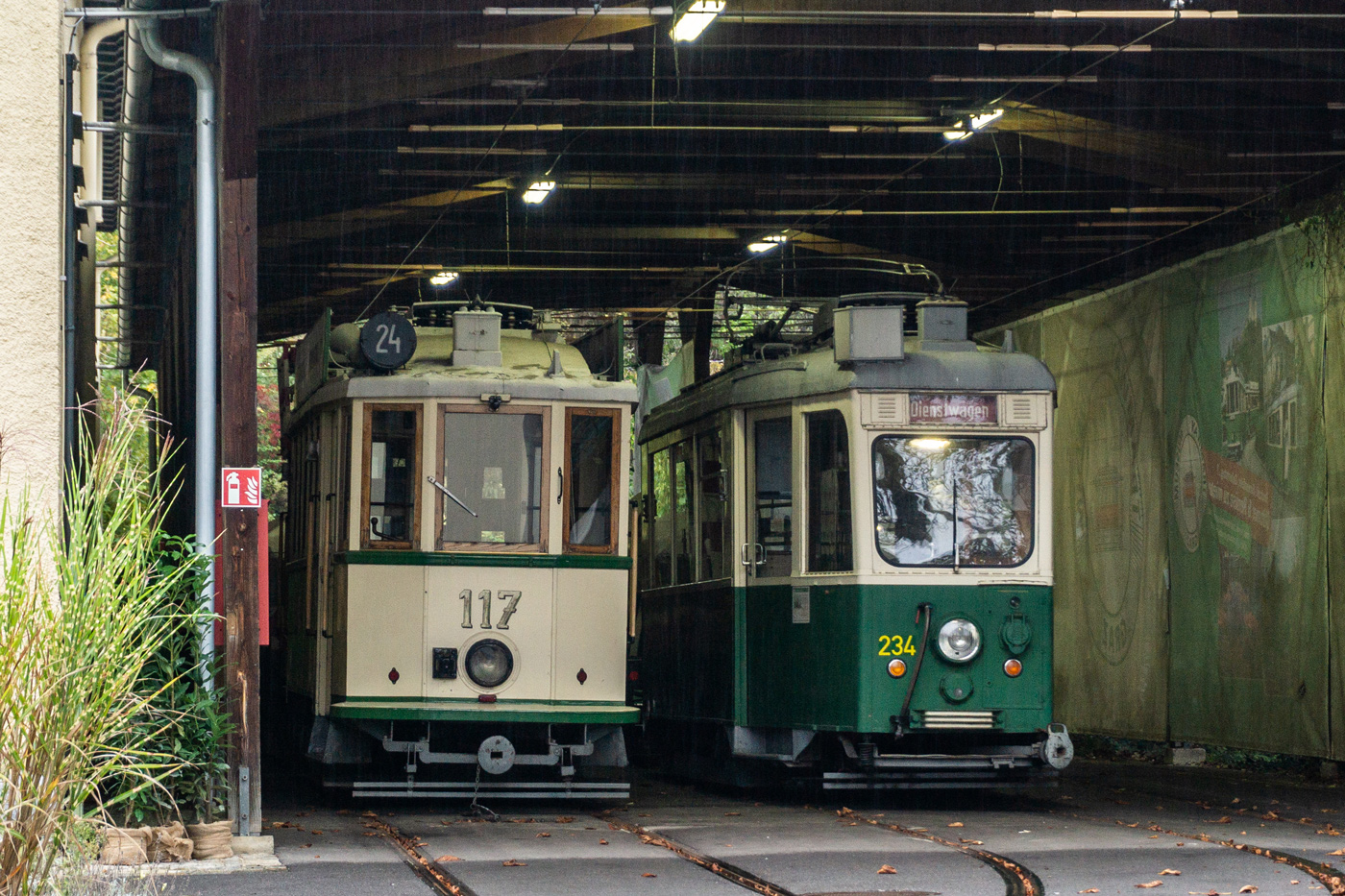 Грац, Двухосный моторный Graz № 117; Грац, SGP M2d № 234