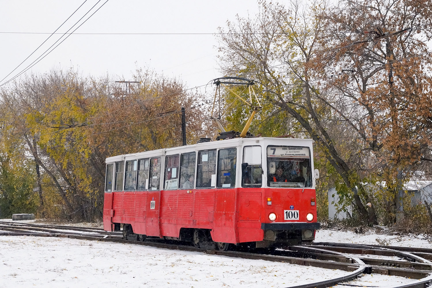 Омск, 71-605 (КТМ-5М3) № 100