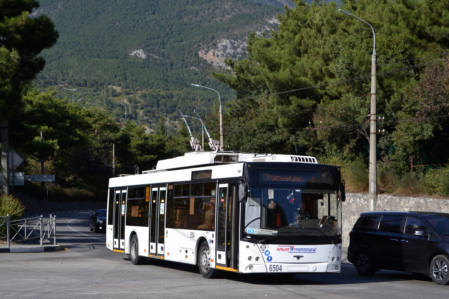 Crimean trolleybus, SVARZ-MAZ-6275 № 6504