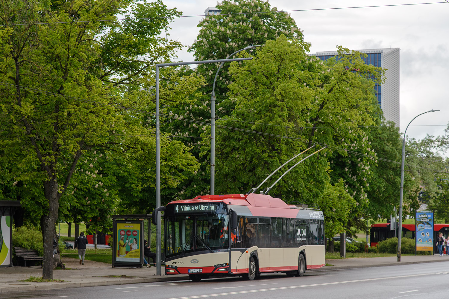 Vilnius, Solaris Trollino IV 12 Škoda № 1731