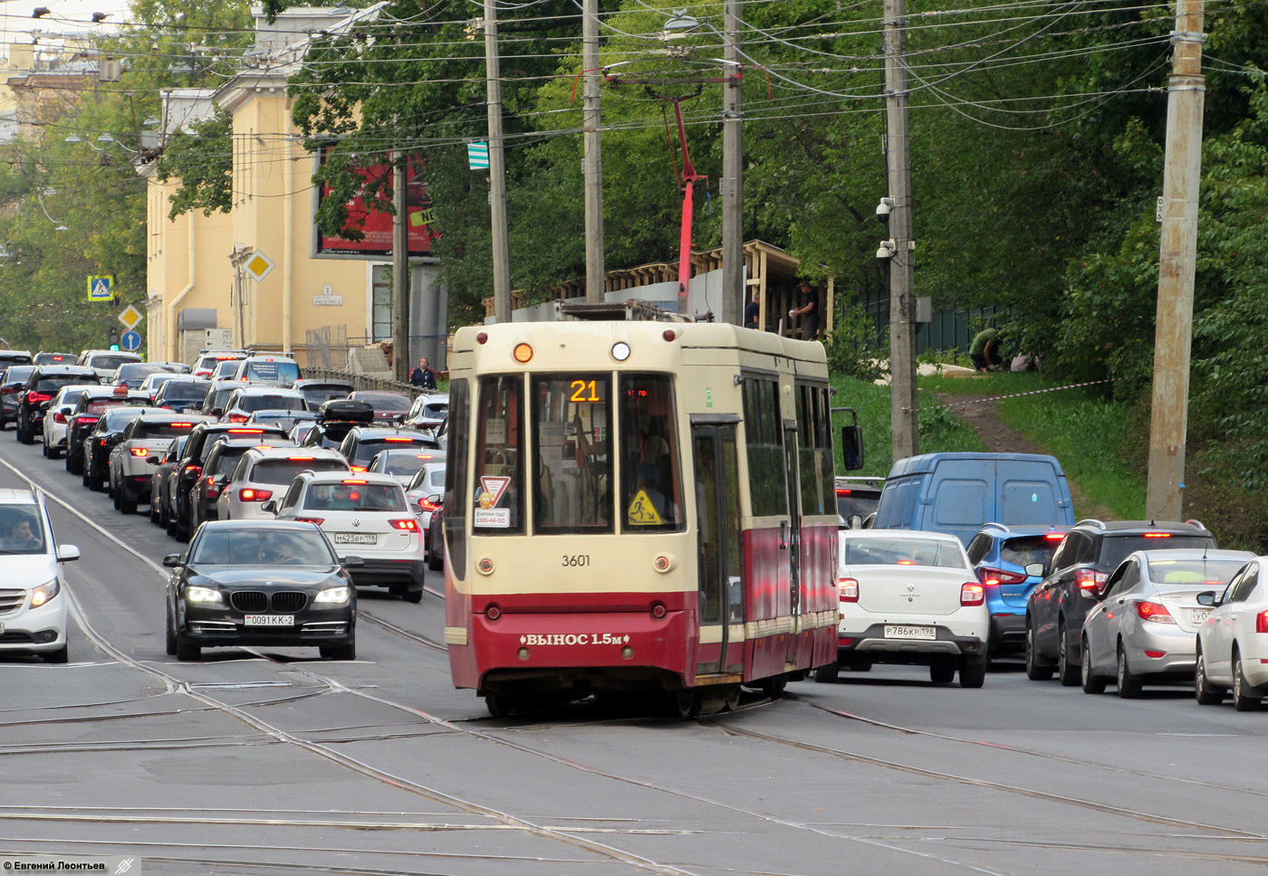 Санкт-Петербург, ЛМ-68М2 (мод. СПб ГЭТ) № 3601