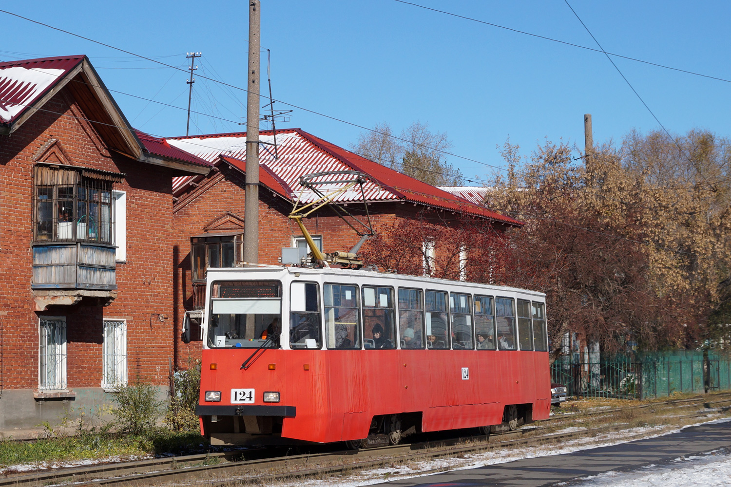 Омск, 71-605ЭП № 124 Омск, 71-605ЭП № 124