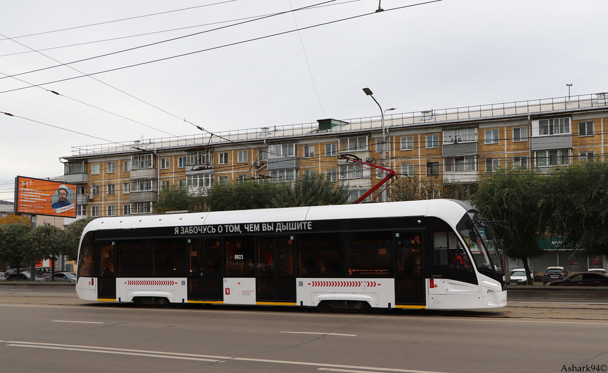 Красноярск, 71-911ЕМ «Львёнок» № 0023