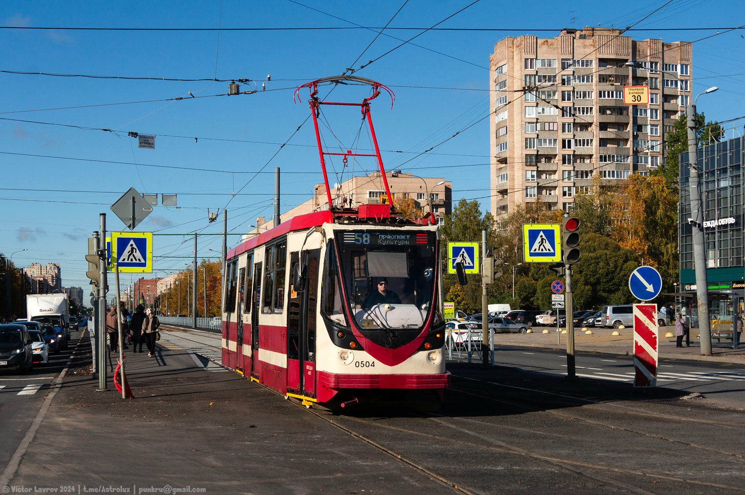 Санкт-Петербург, 71-134А (ЛМ-99АВ) № 0504