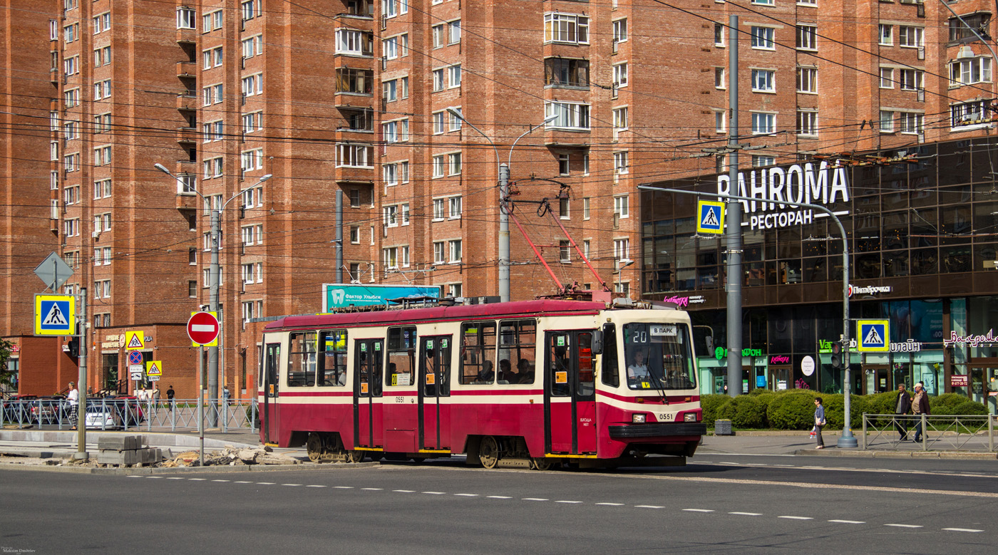 Санкт-Петербург, 71-134А (ЛМ-99АВ) № 0551