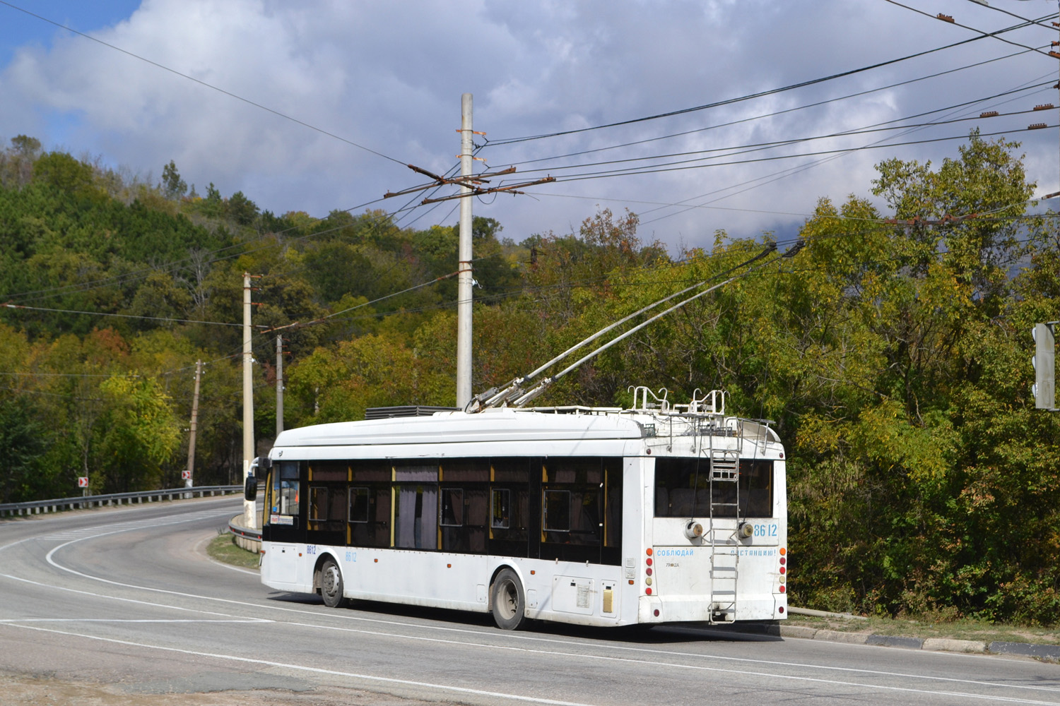Крымский троллейбус, Тролза-5265.05 «Мегаполис» № 8612