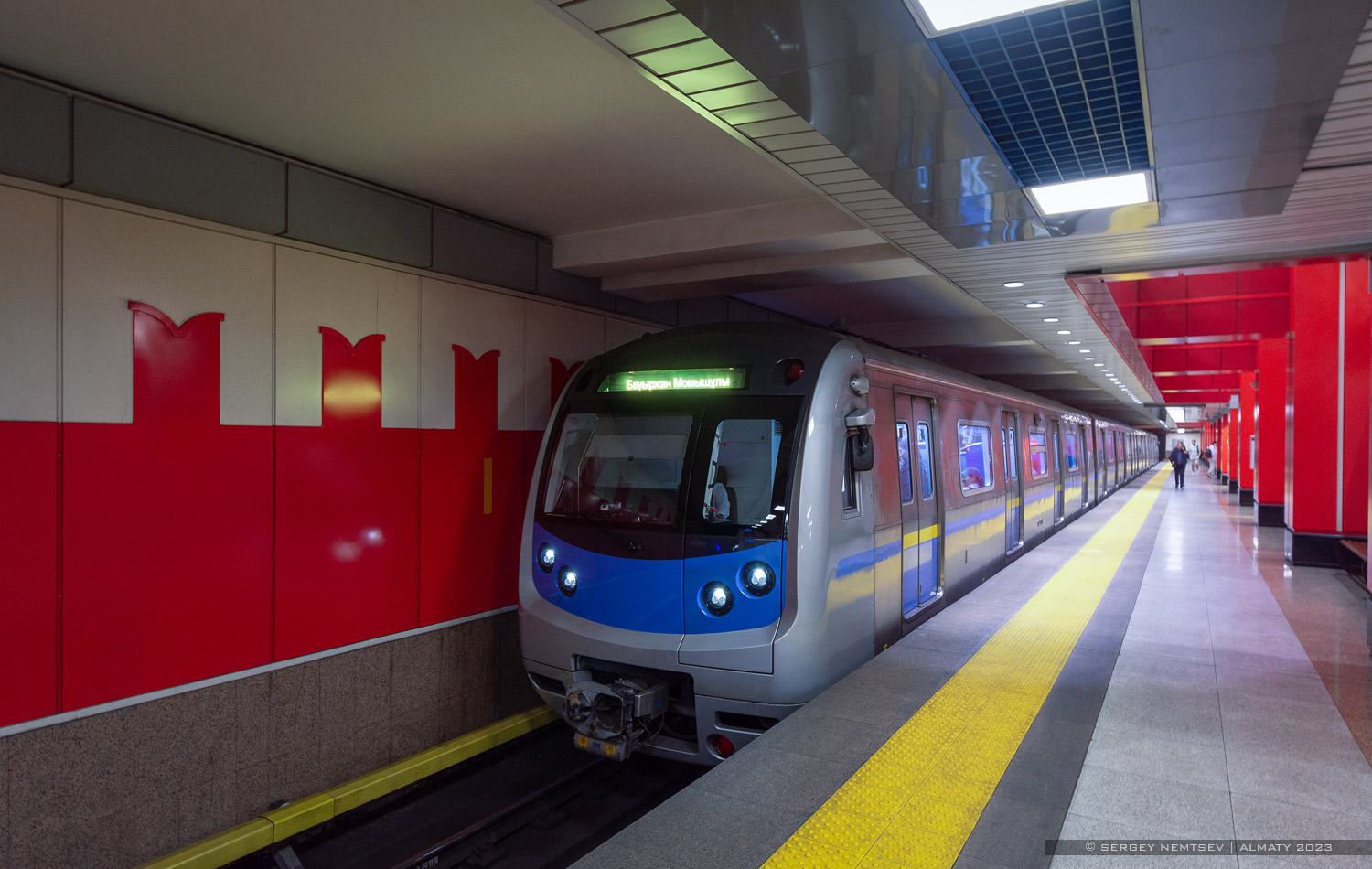 阿拉木圖 — Line 1 — Stations