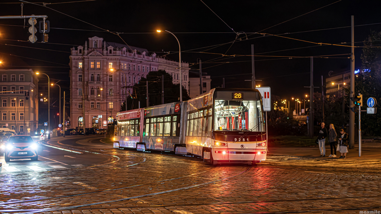 Prague, Škoda 15T3 ForCity Alfa Praha № 9281