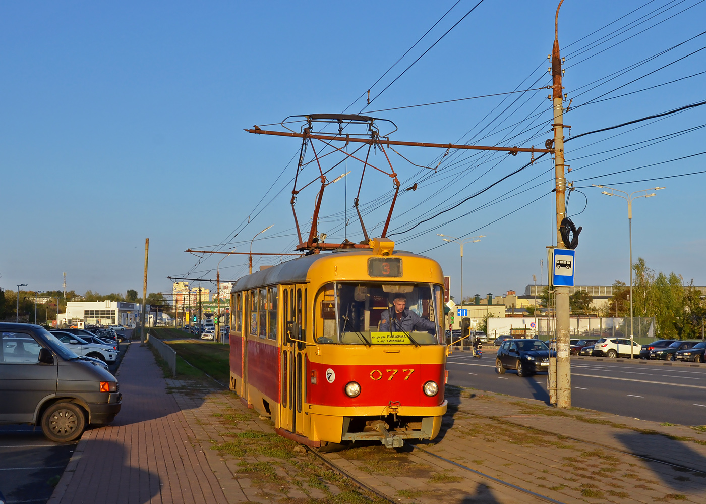 Орёл, Tatra T3SU № 077