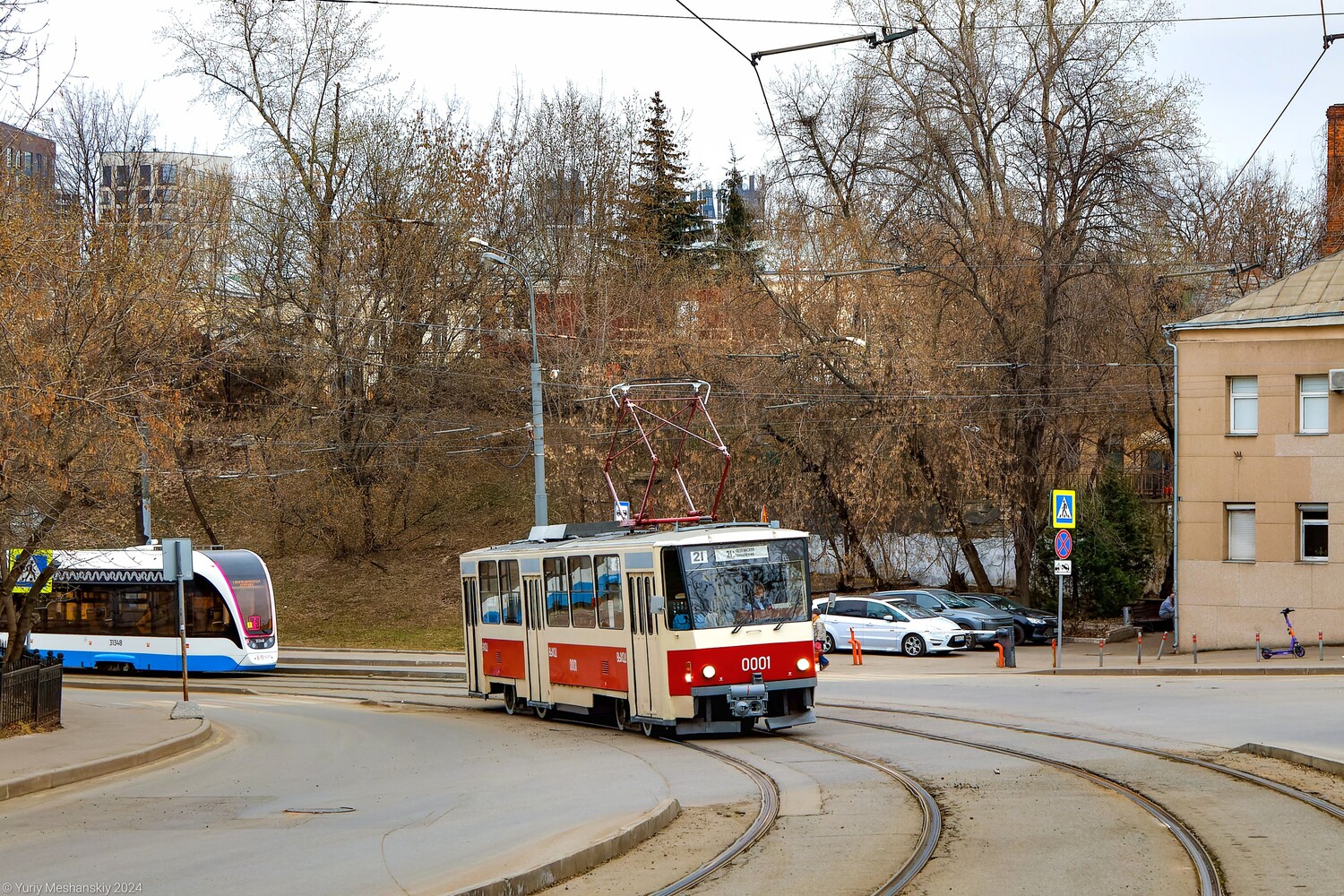 Москва, Tatra T6B5SU № 0001