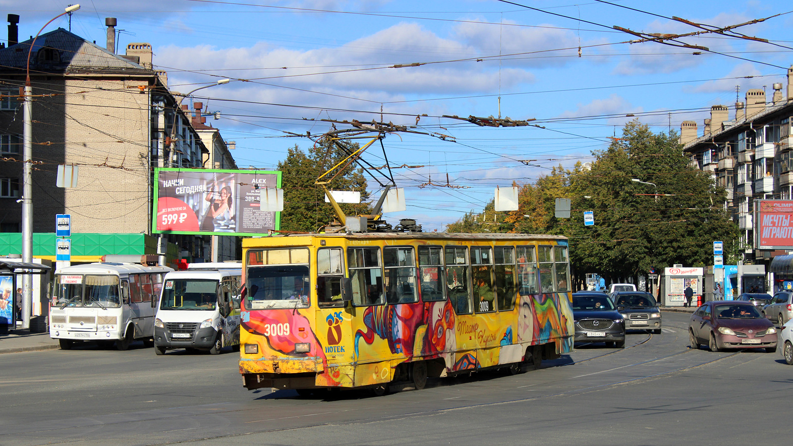 Новосибирск, 71-605 (КТМ-5М3) № 3009