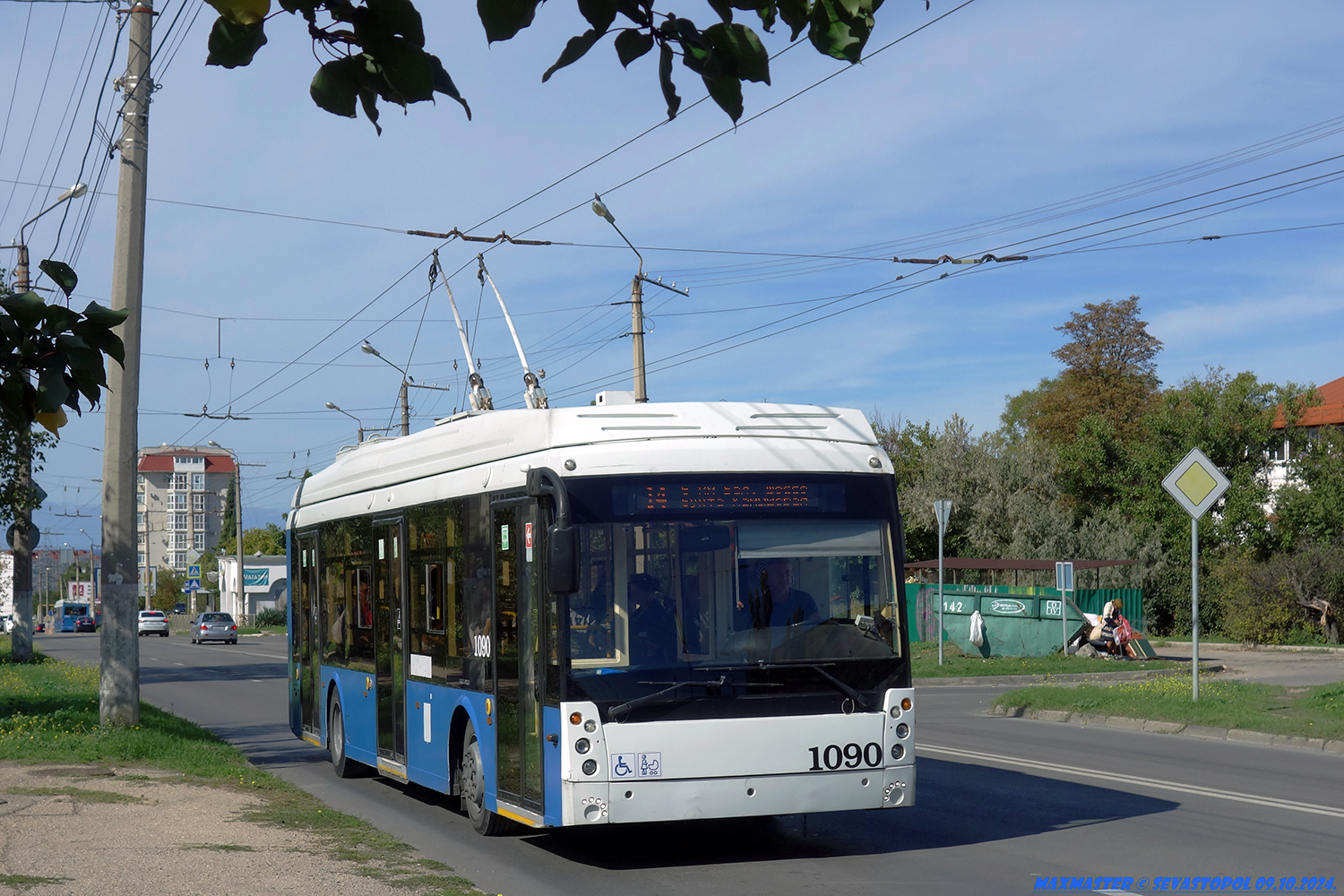 Севастополь, Тролза-5265.02 «Мегаполис» № 1090