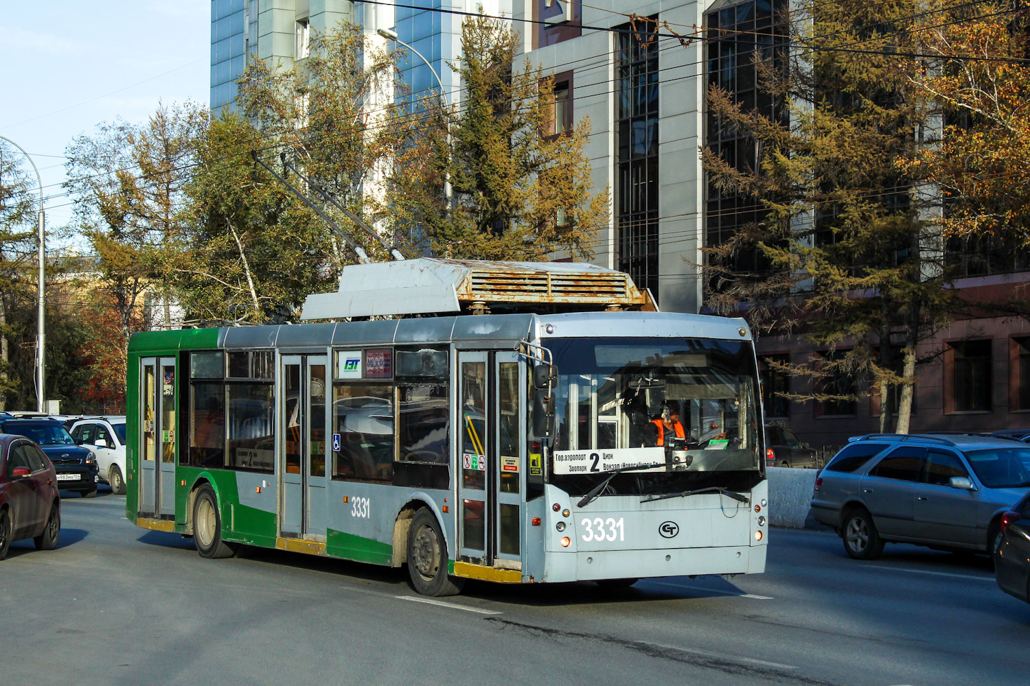 Новосибирск, Тролза-5265.00 «Мегаполис» № 3331