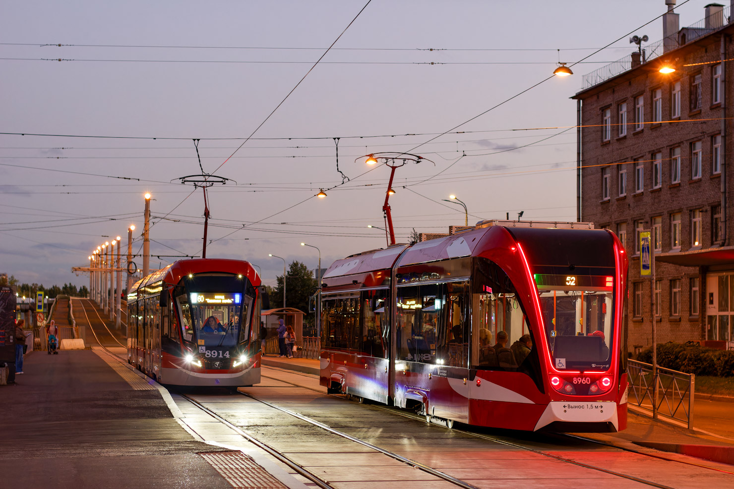 Санкт-Петербург, 71-931М «Витязь-М» № 8914; Санкт-Петербург, 71-923М «Богатырь-М» № 8960