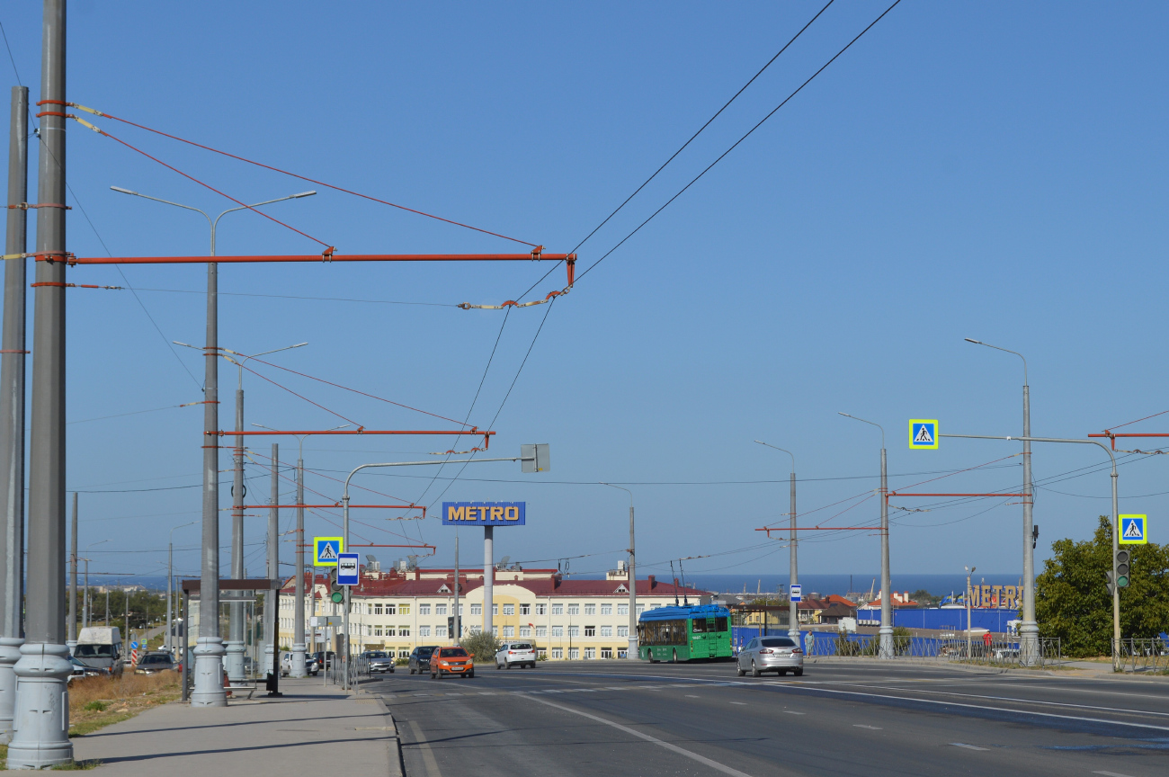 Севастополь — Троллейбусные линии и кольца Севастополь — Троллейбусные линии и кольца