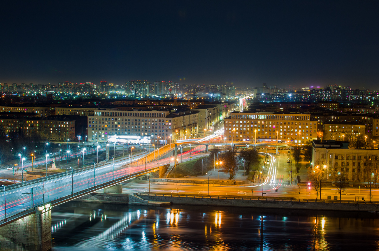 Sankt Petersburg — Tram lines and infrastructure