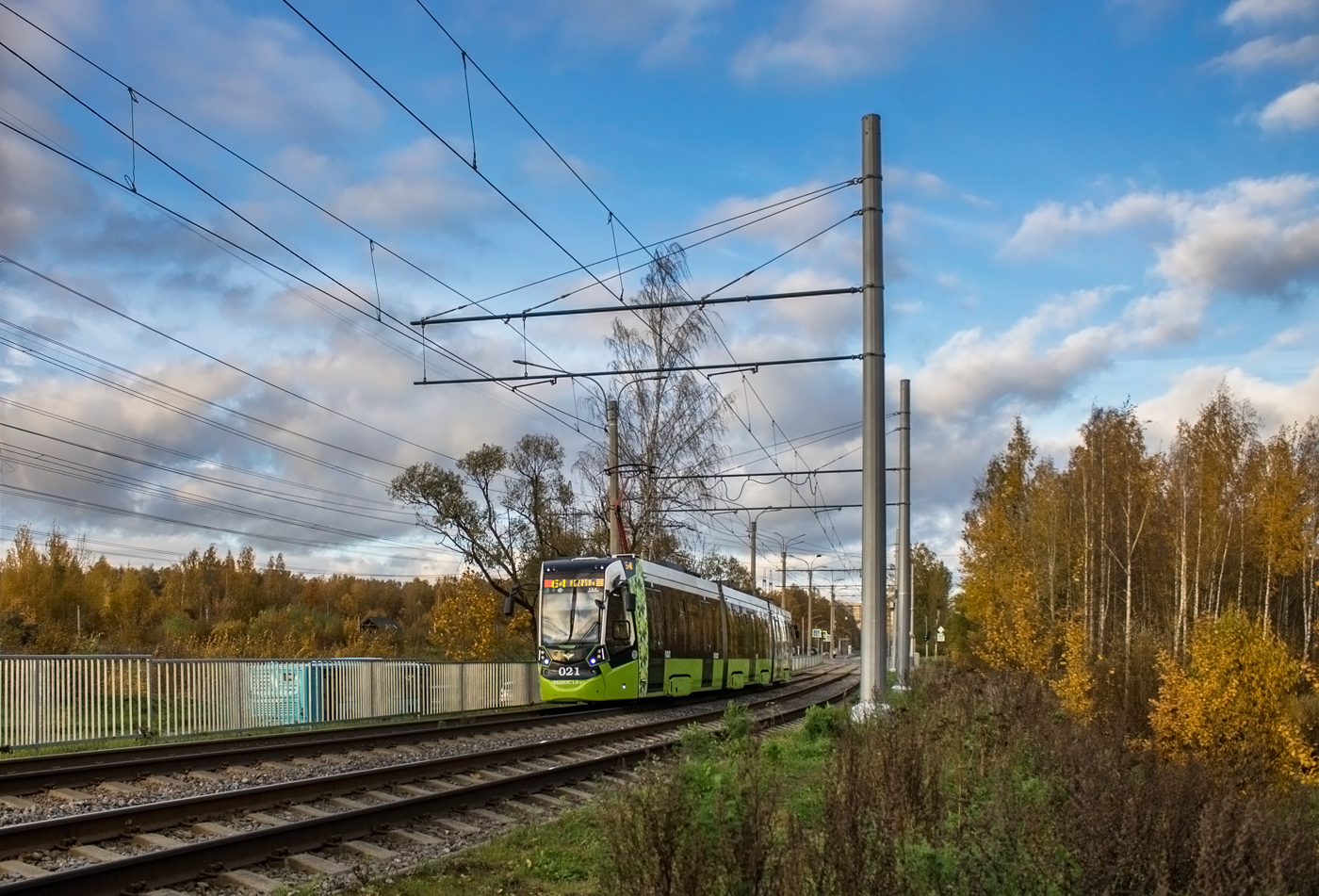 Санкт-Петербург, Stadler B85600M № 021