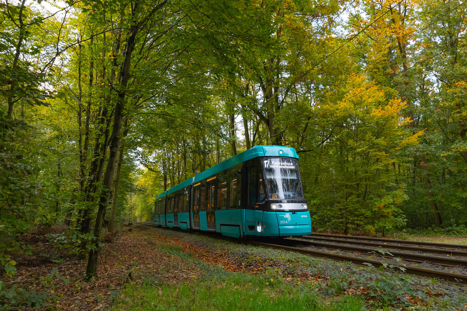 Франкфурт-на-Майне, Alstom Citadis 305 № 312
