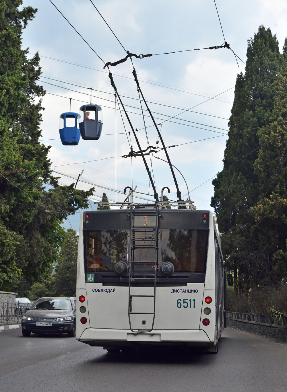 Крымский троллейбус, СВАРЗ-МАЗ-6275 № 6511