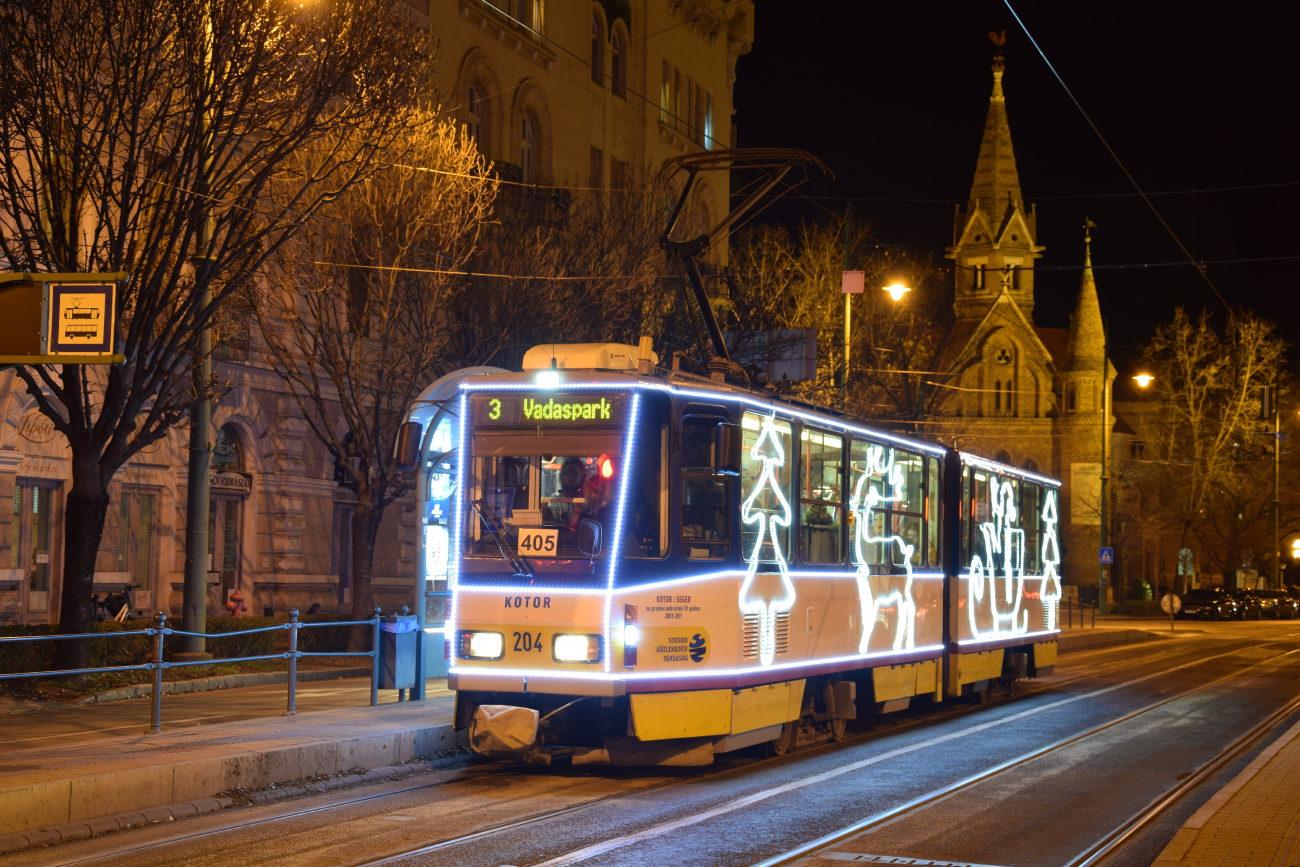 Szeged, Tatra KT4DMC № 204