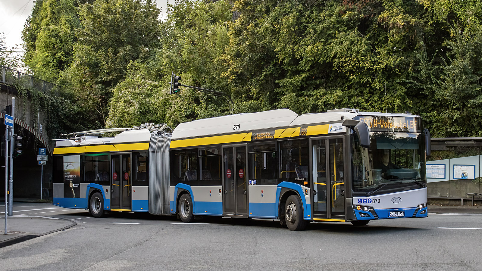 Золинген, Solaris Trollino IV 18 Kiepe № 870