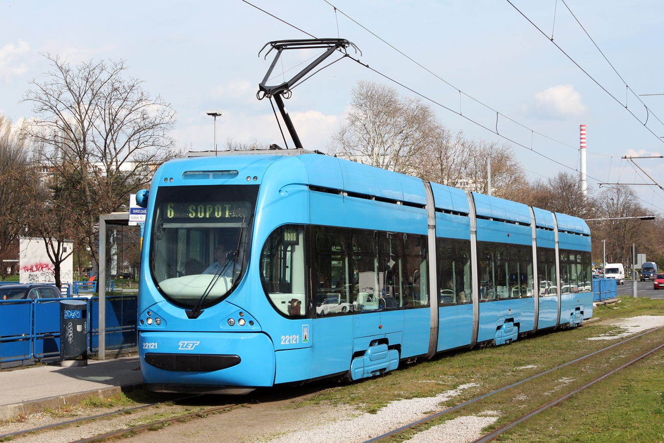 Загреб, Končar TMK 2200 № 22121