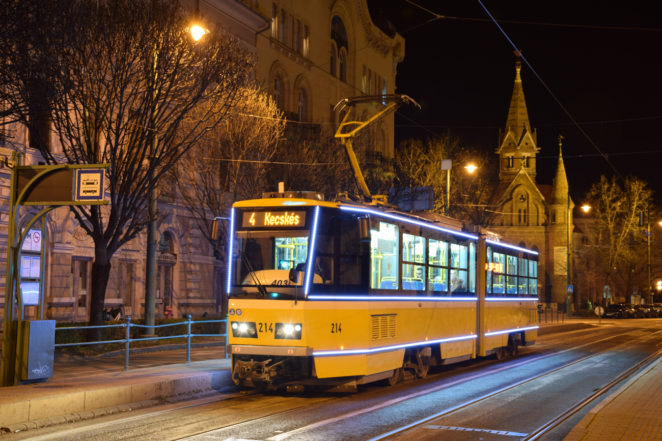 Сегед, Tatra KT4DMC № 214