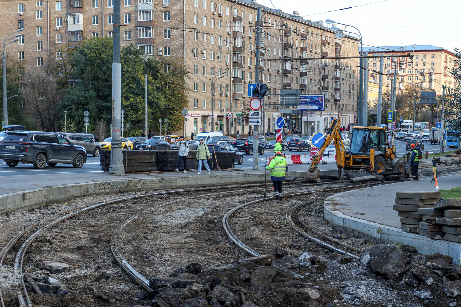 Moscow — Construction and repairs