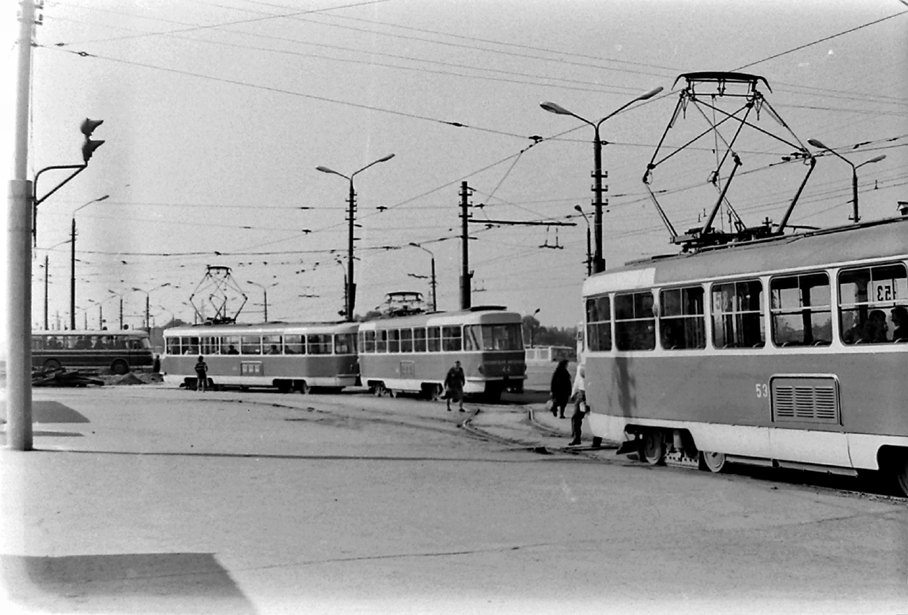 Тула, Tatra T3SU (двухдверная) № 53; Тула, Tatra T3SU (двухдверная) № 43; Тула, Tatra T3SU (двухдверная) № 44; Тула — Линейные станции и кольца; Тула — Старые фотографии
