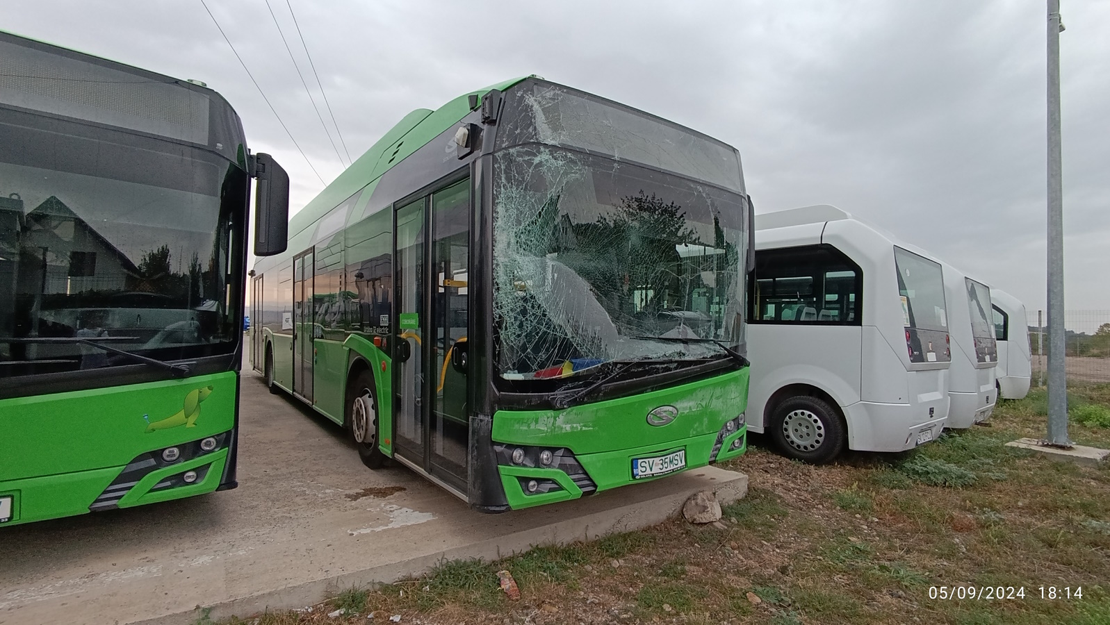 Suceava, Solaris Urbino IV 12 Electric č. SV 35 MSV