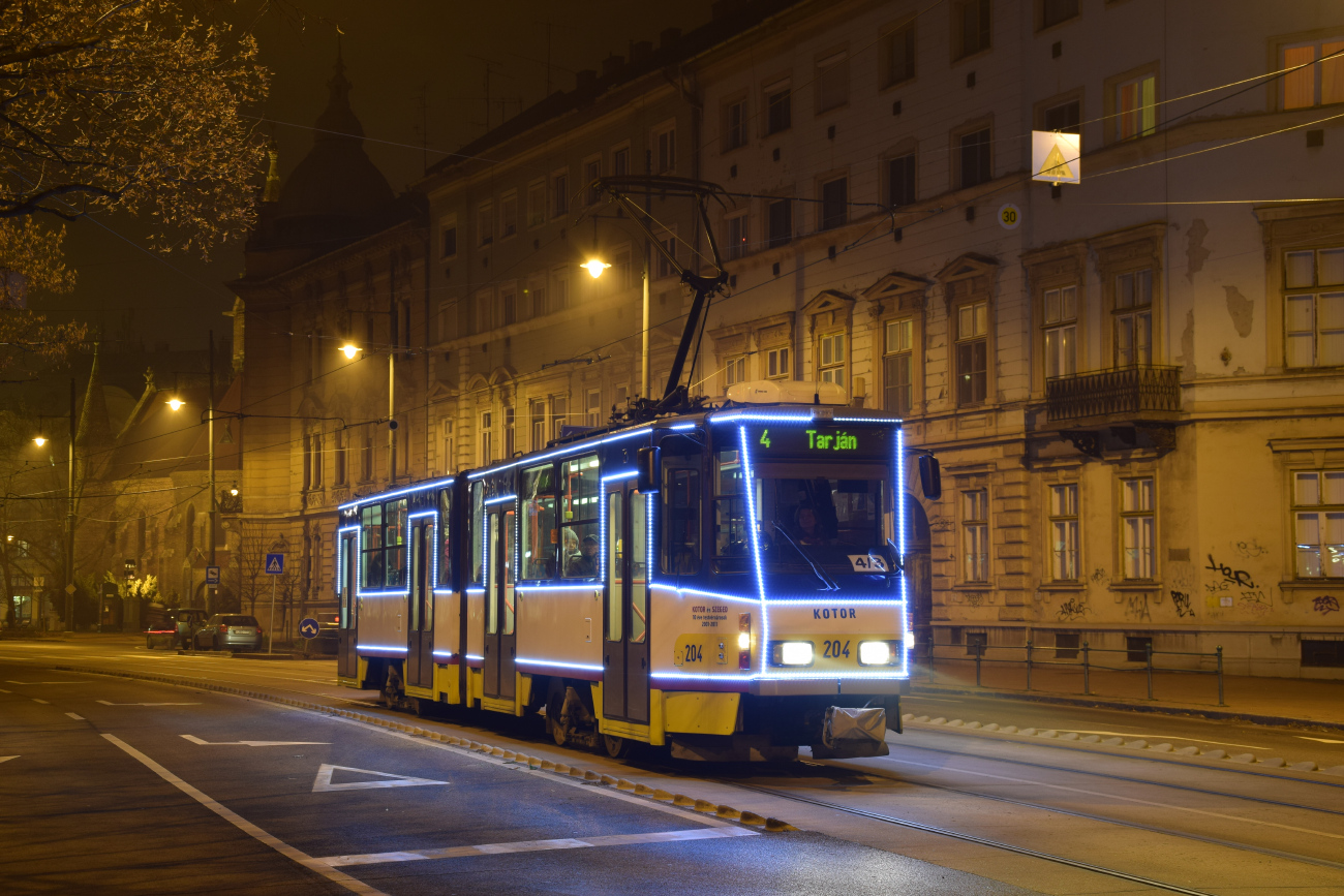 Szeged, Tatra KT4DMC № 204