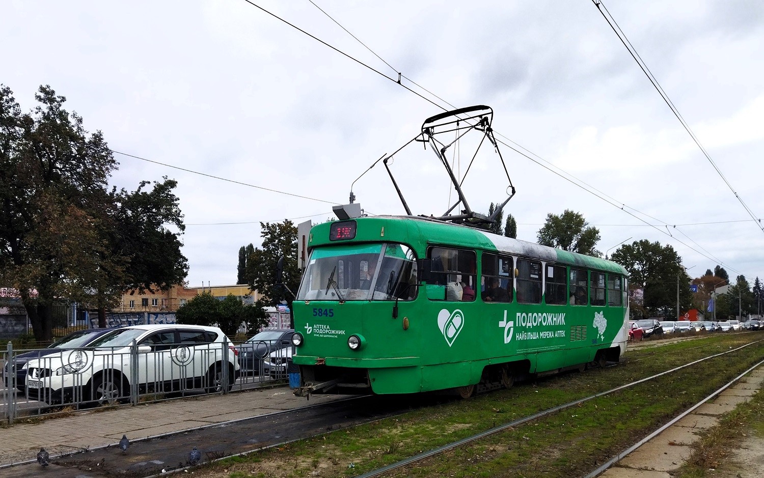 Киев, Tatra T3SU № 5845