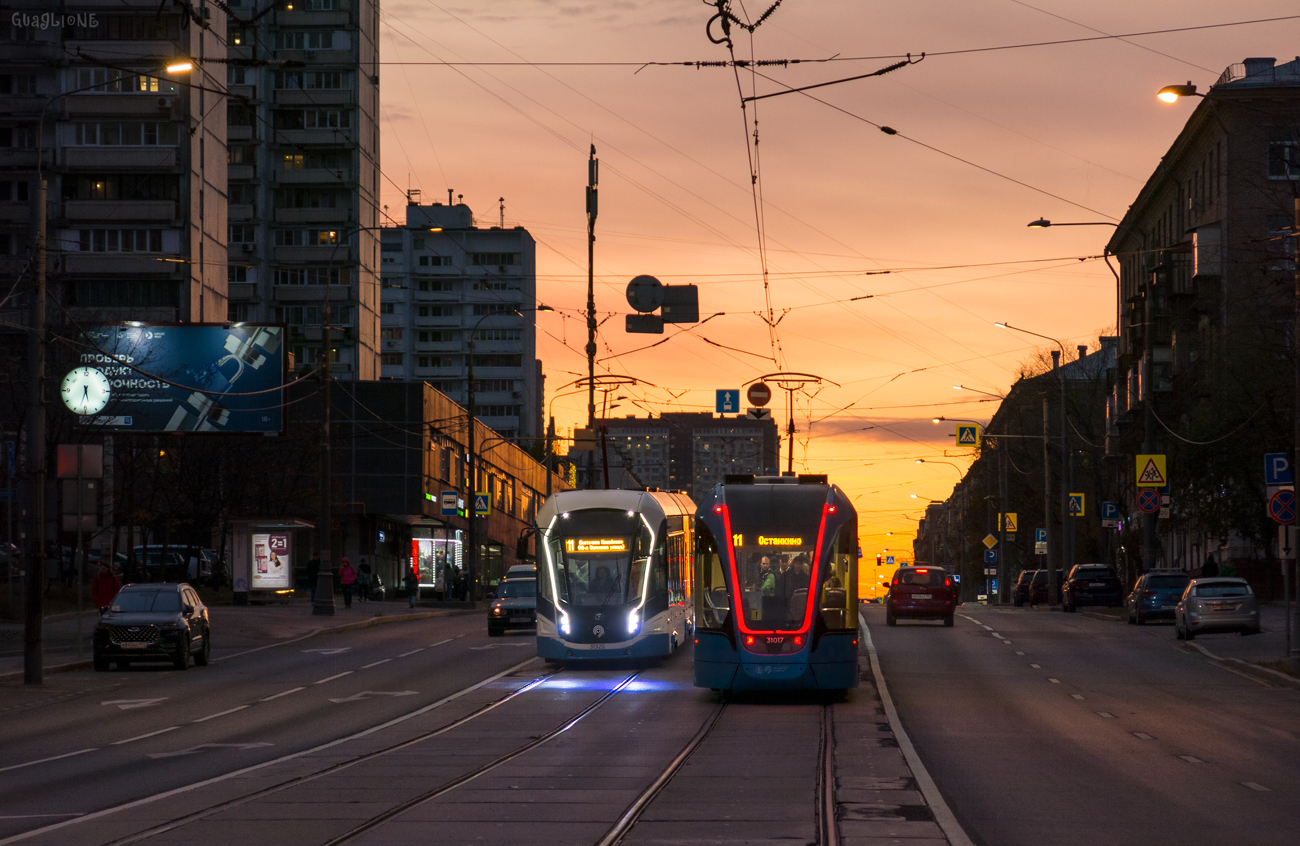 Москва, 71-931М «Витязь-М» № 31017; Москва — Трамвайные линии: ВАО