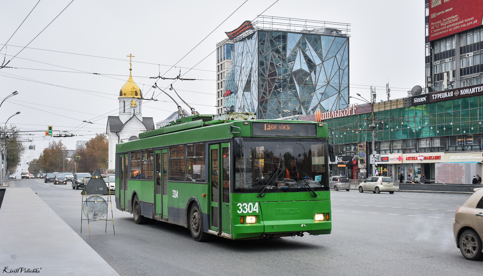 Новосибирск, Тролза-5275.05 «Оптима» № 3304