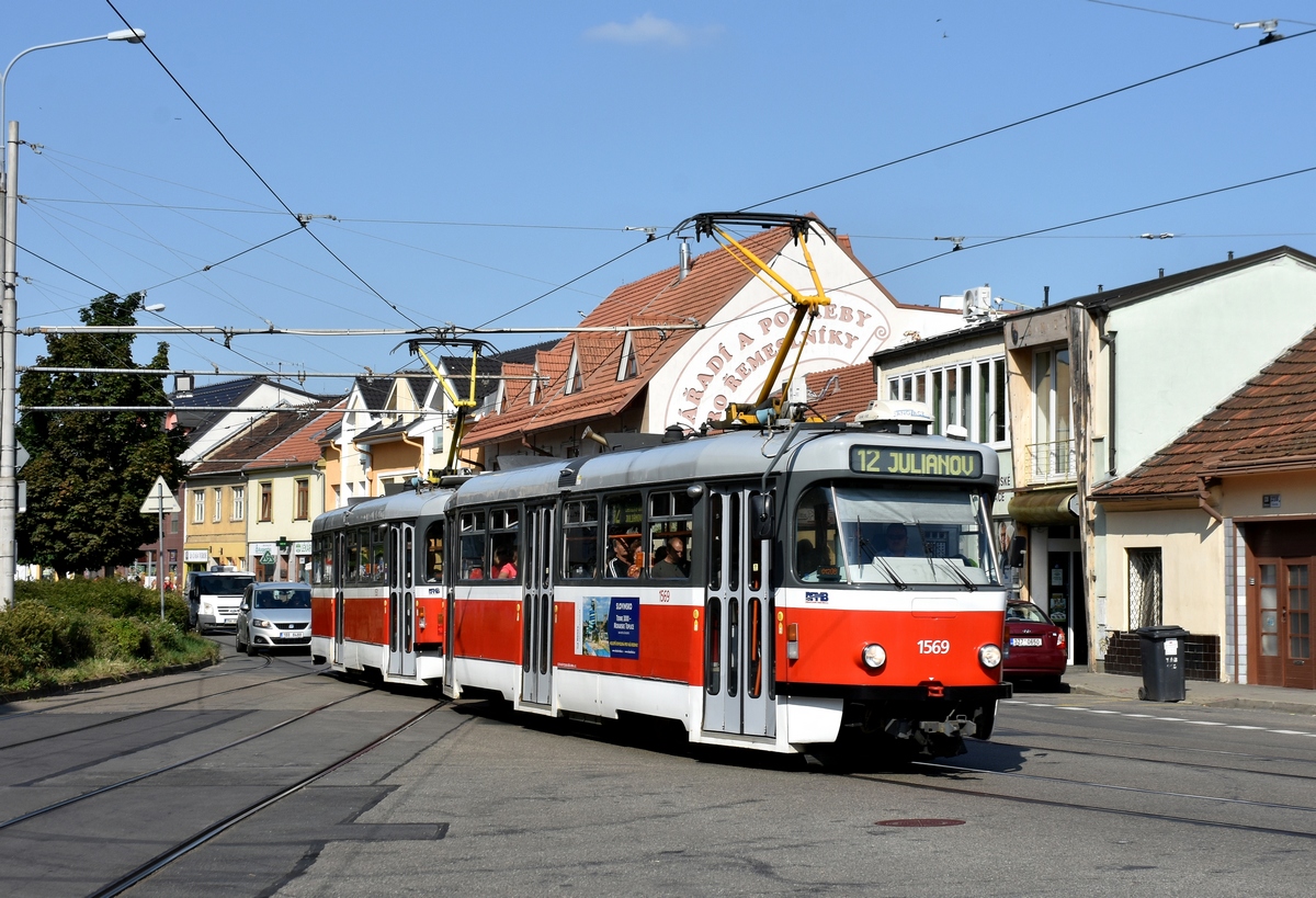 Брно, Tatra T3R.EV № 1569
