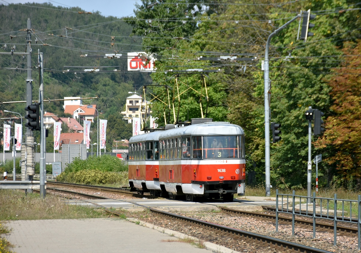 Брно, Tatra T3G № 1638