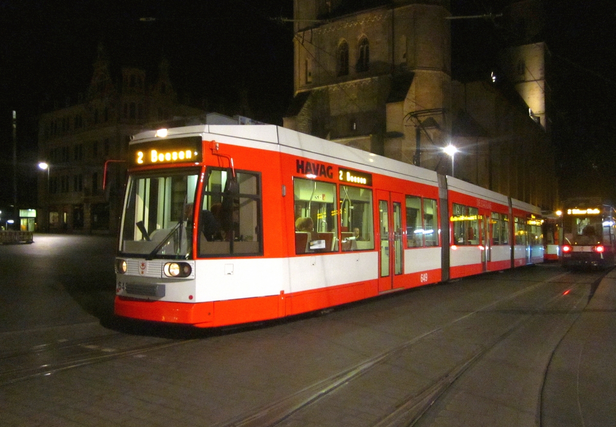 Галле, Duewag MGT6D № 649