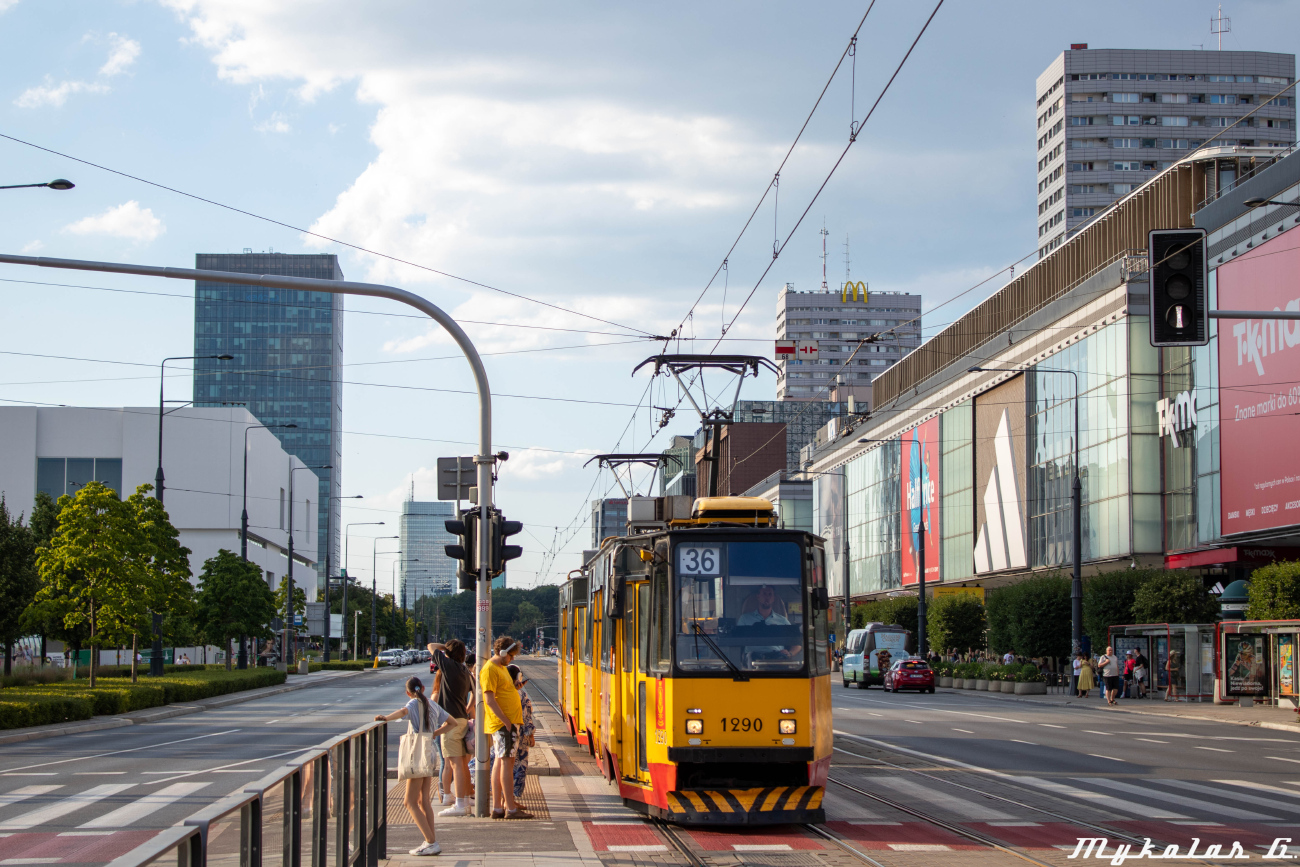 Варшава, Konstal 105Na № 1290