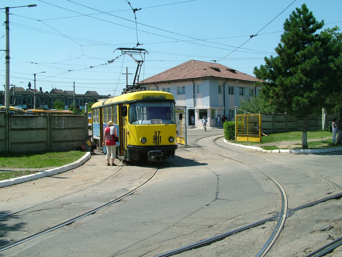 Botoșani, Tatra T4D-MI N°. 37; Botoșani — Tram lines and infrastructure