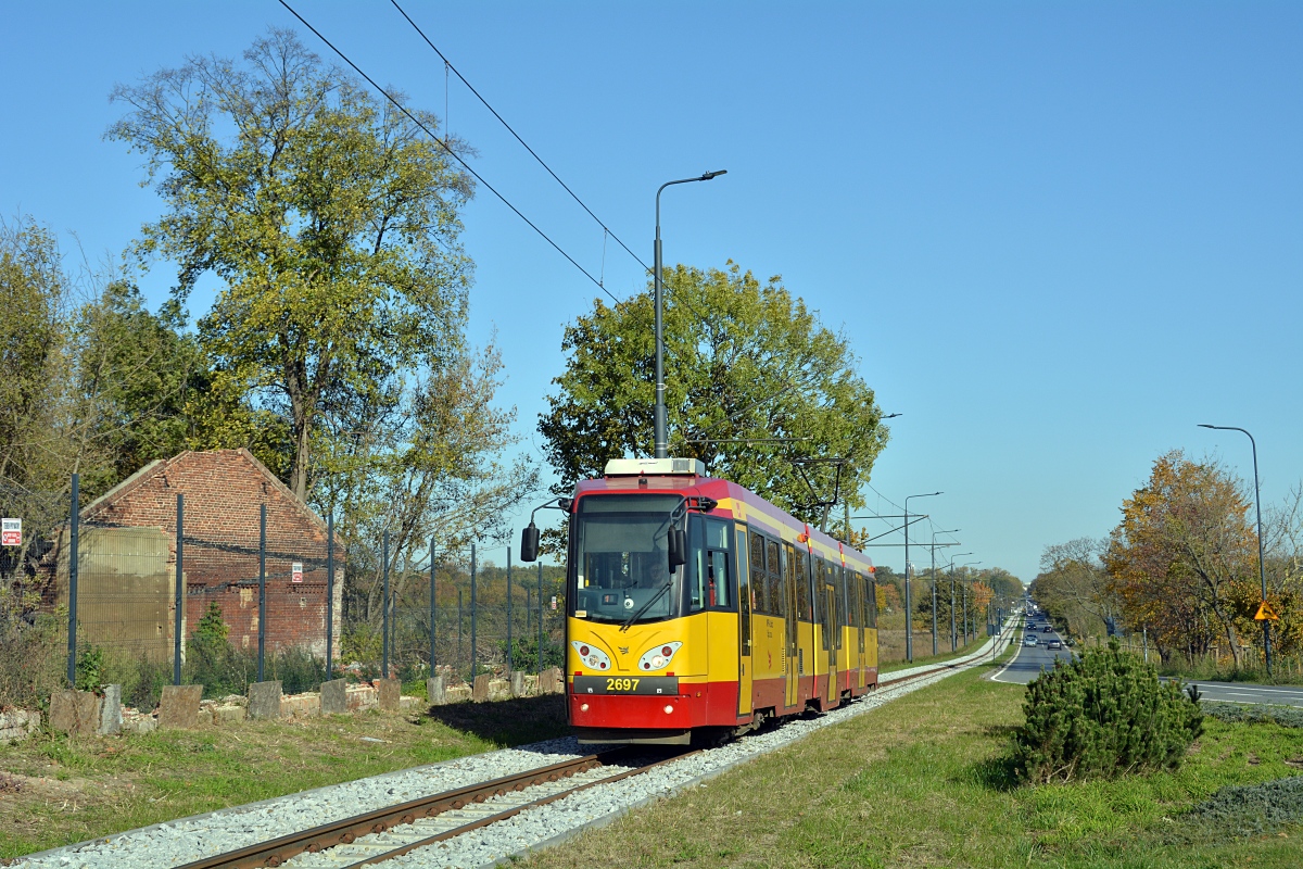 Лодзь, Duewag M8CN № 2697