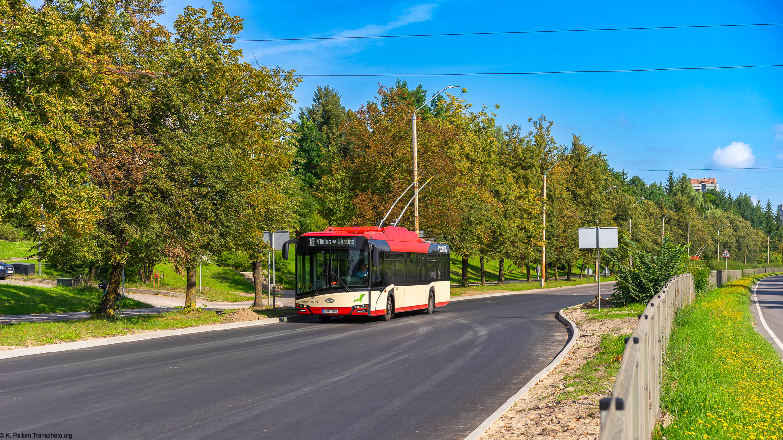 Вильнюс, Solaris Trollino IV 12 Škoda № 2753