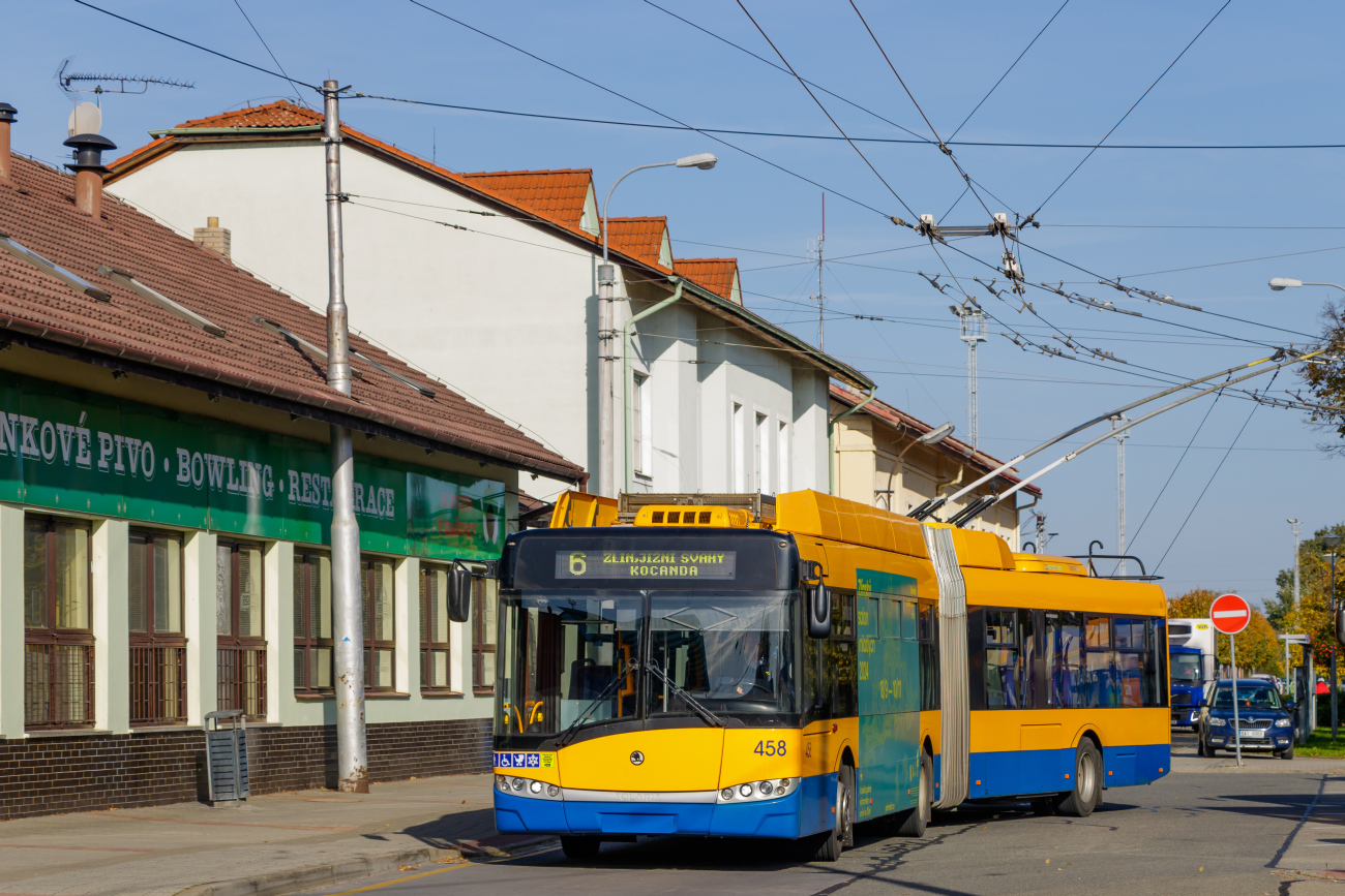 Злин, Škoda 27Tr Solaris III № 458