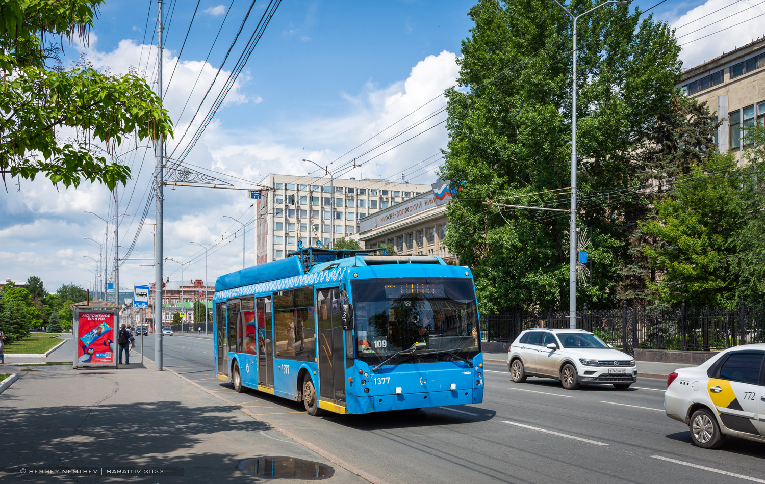 Саратов, Тролза-5265.00 «Мегаполис» № 1377