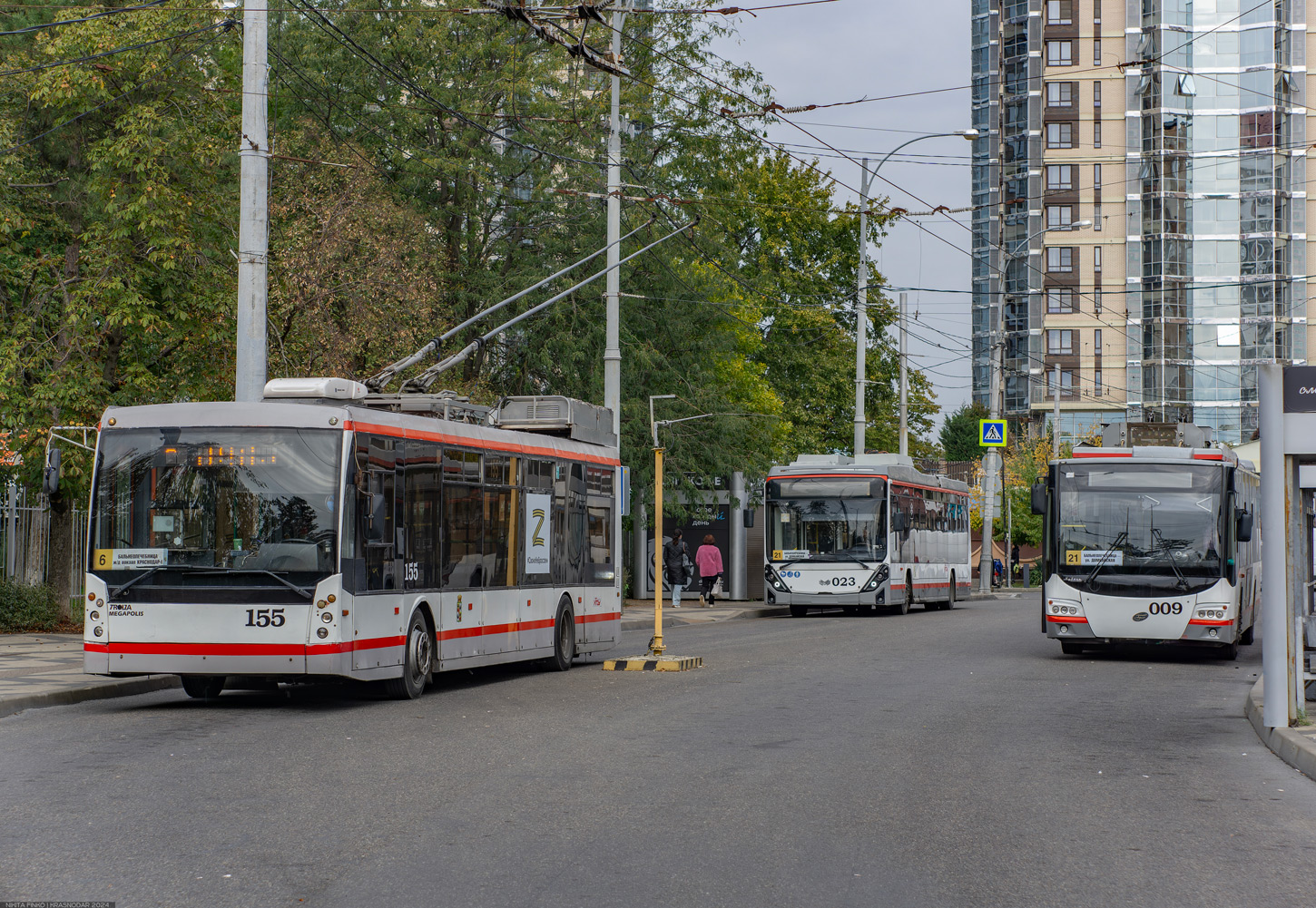 Краснодар, Тролза-5265.00 «Мегаполис» № 155