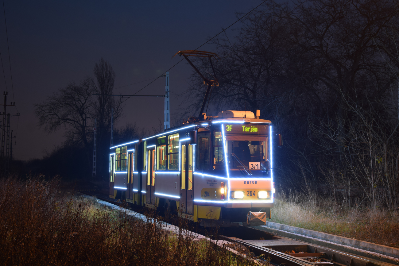 Szeged, Tatra KT4DMC № 204